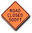 Construction Signage W20-3r-500