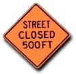 Construction Signage W20-3s-500