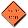 Construction Signage W20-7-500