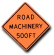 Construction Signage W21-3-500