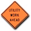 Construction Signage W21-4a