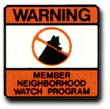 Neighborhood Watch Signage Decal