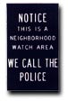 Neighborhood Watch Signage Decal