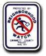 Neighborhood Watch Signage NW-9