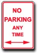 Parking Signage R7-1D
