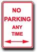Parking Signage R7-1D