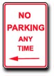 Parking Signage R7-1L and R7-1R