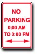 Parking Signage R7-2D