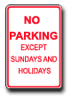 Parking Signage R7-3