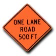 Construction Signage W20-4r-500