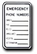 Emergency Phone Numbers