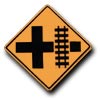 Railroad Signage W10-2R