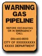 Utility Signage PL-1